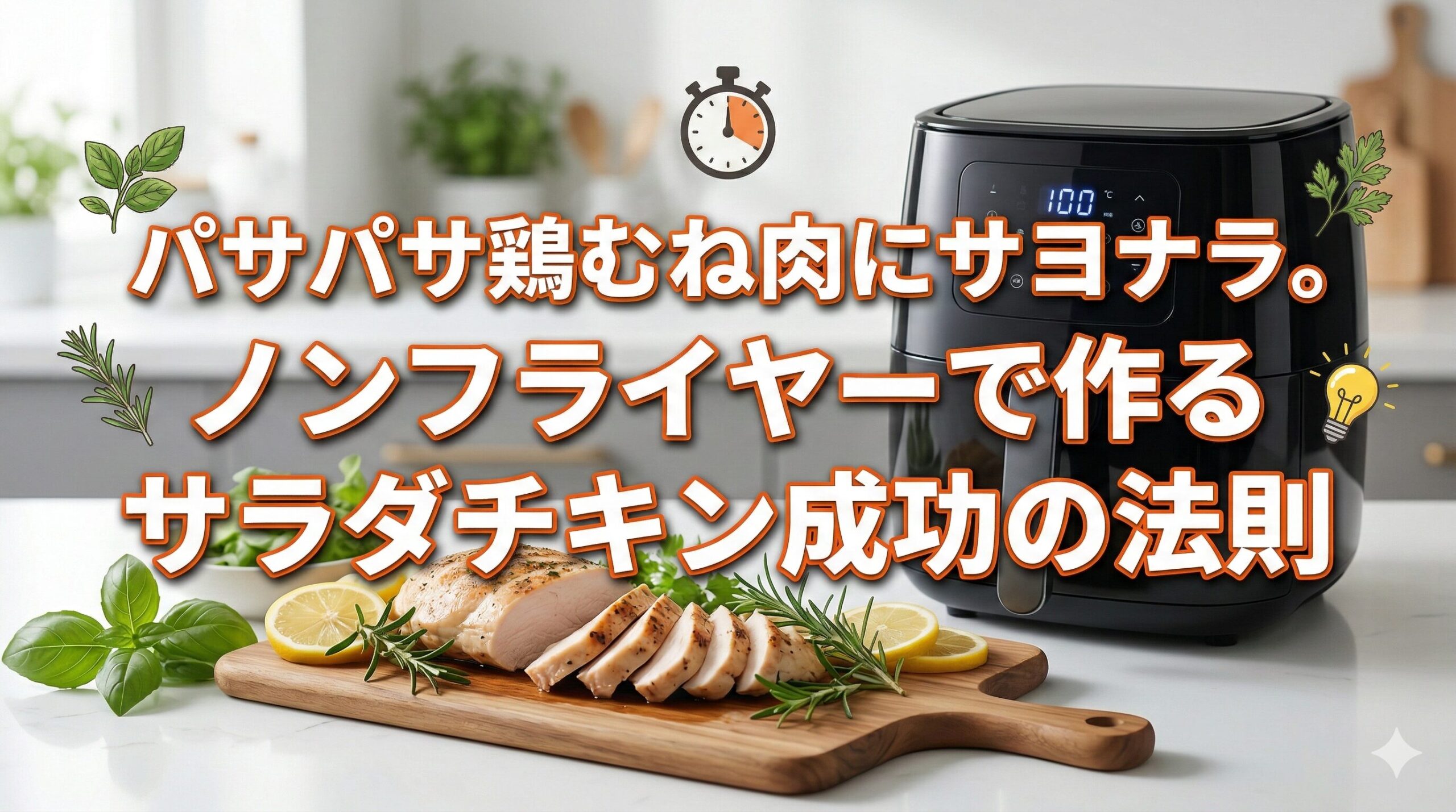 サラダチキンノンフライヤー